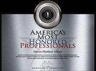 America's Most Honored Professionals Steven Matthew Mayer